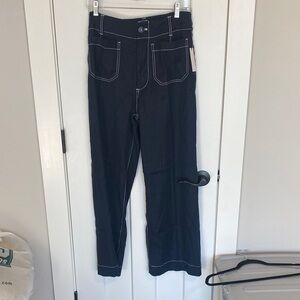 Maeve The Colette Navy with White Stitching in a 28 Tall